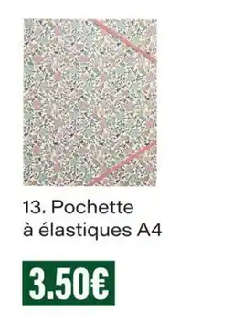 Monop' Pochette à élastiques A4 offre