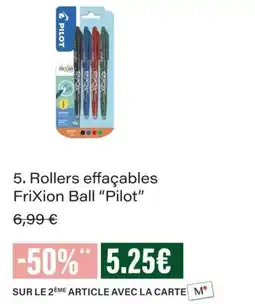 Monop' Pilot Rollers effaçables FriXion Ball offre