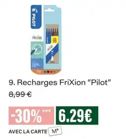 Monop' Pilot Recharges FriXion offre