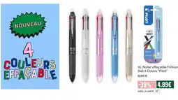 Monop' Pilot Roller effaçable FriXion Ball 4 Colors offre