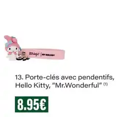 Monop' MY MELODY Porte-clés avec pendentifs offre