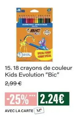 Monop' Bic Kids Evolution offre