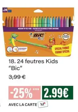 Monop' Bic feutres Kids offre