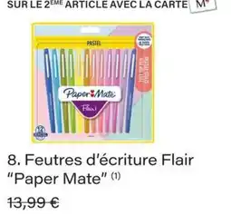 Monop' Paper Mate Feutres d'écriture Flair offre