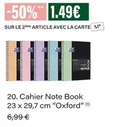 Monop' Note Book Cahier offre