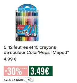 Monop' Maped Color'Peps offre
