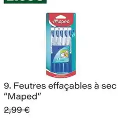 Monop' Maped Feutres effaçables à sec offre