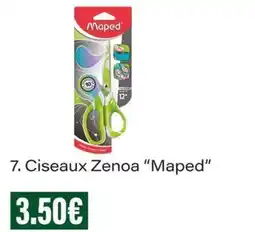 Monop' Maped Ciseaux Zenoa offre