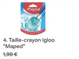 Monop' Maped Taille-crayon Igloo offre