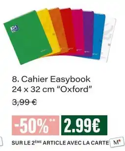 Monop' Easybook Cahier offre