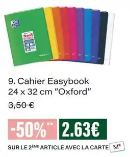 Monop' Easybook Cahier offre