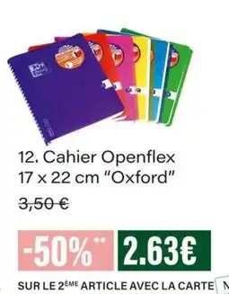 Monop' Openflex Cahier offre