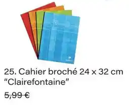 Monop' Clairefontaine Cahier broché offre