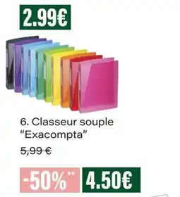 Monop' Exacompta Classeur souple offre
