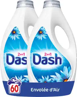 Auchan Dash lessive liquide 2en1 dash offre