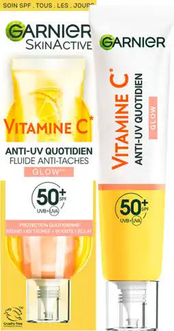 Auchan Garnier fluide anti-uv vitamine c garnier offre