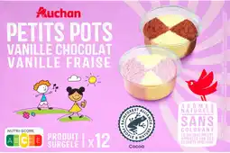 Auchan Auchan petits pots glacés auchan offre