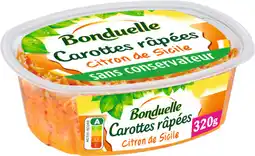 Auchan Bonduelle carottes râpées bonduelle offre