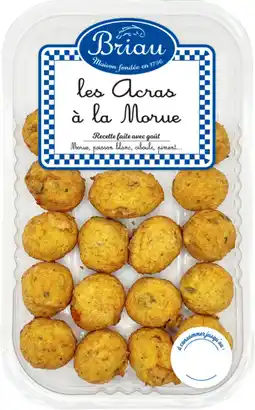 Auchan Sans marque acras à la morue ou de crevettes maison briau offre