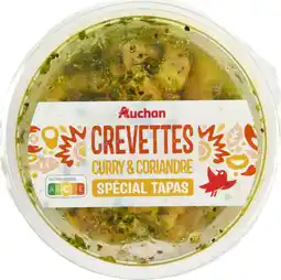 Auchan Auchan crevettes curry et coriande auchan offre