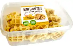Auchan Sans marque mini gauffres offre