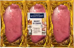Auchan Maistres occitans 3 magrets de canard marinés maison montfort offre
