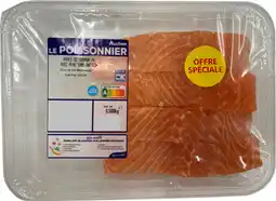 Auchan Sans marque 4 pavés de saumon atlantique offre