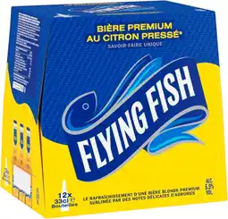 Auchan Flying fish bière blonde au citron pressé flying fish offre