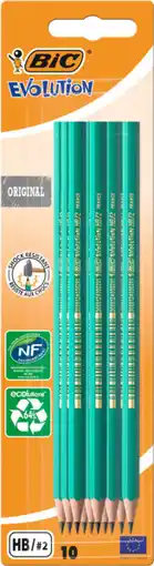 Auchan Bic bic graphite x10 evolution hb offre