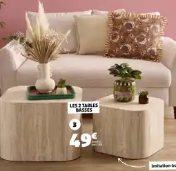 GiFi Set de tables basses offre
