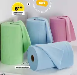 GiFi 50 chiffons microfibre offre