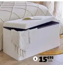 GiFi Banc coffre clara bouclette offre