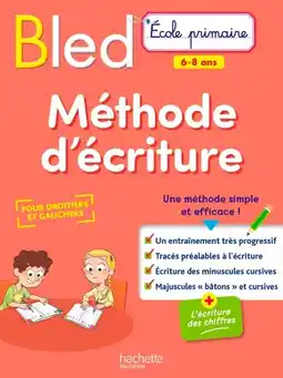 Auchan Sansmarque apprentissage de l'écriture offre