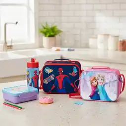 Auchan Licences sac déjeuner spiderman ou reine des neiges offre