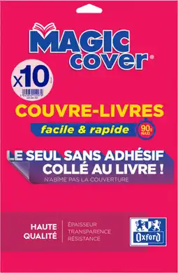 Auchan Oxford lot de 10 magic cover cristal lisse oxford offre
