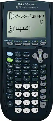 Auchan Texas calculatrice ti-82 advanced offre