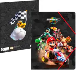 Auchan Mario kart chemise élastique 3 rabats mario kart offre