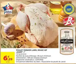 Intermarché Hyper Label rouge - poulet fermier igp offre