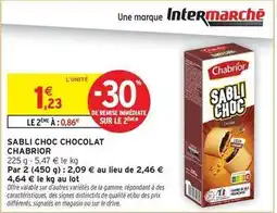 Intermarché Hyper Chabrior - sabl choc chocolat offre