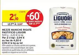 Intermarché Hyper Signal - mezze maniche rigate offre