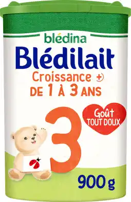 Auchan Supermarché Bledina blédilait croissance 3 blédina offre