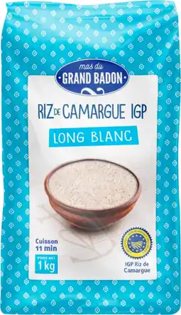 Auchan Supermarché Grand badon riz de camargue igp long blanc grand badon offre