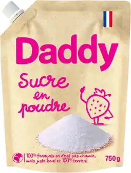 Auchan Supermarché Daddy sucre en poudre kraft daddy offre