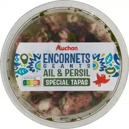 Auchan Supermarché Auchan encornets géants ail et persil auchan offre
