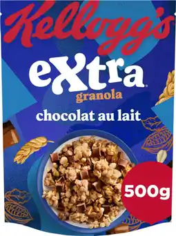 Auchan Supermarché Kellogg s céréales chocolat au lait extra kellogg's offre