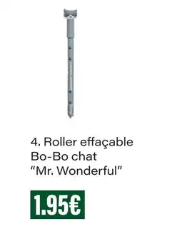 Monoprix Mr wonderful roller effaçable bo-bo chat offre