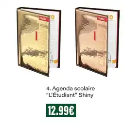 Monoprix L'étudiant agenda scolaire shiny offre
