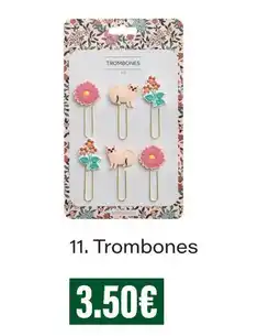 Monoprix Monoprix trombones offre