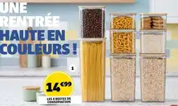 GiFi Les boites de conservation offre