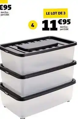 GiFi Lot de 3 avec couette offre